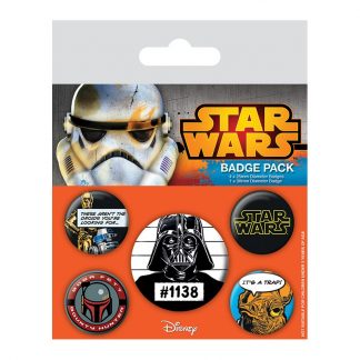 Star Wars - Pack 5 badges