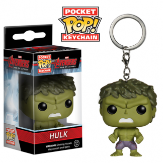 Pocket Pop! Porte clé: Avengers - Age Of Ultron - Hulk par Funko