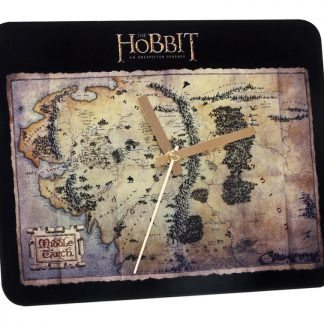 The Hobbit : Pendule en verre 'The treasure map'