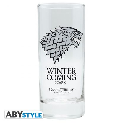 GAME OF THRONES- Coffret cadeau Stark Mini Mug + Porte Clés + Verre – Image 4
