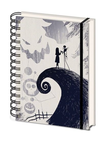 DISNEY- L'Étrange Noël de monsieur Jack cahier à spirale A5 Wiro Spiral Hill