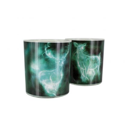 Harry Potter pack 2 verres Patronus