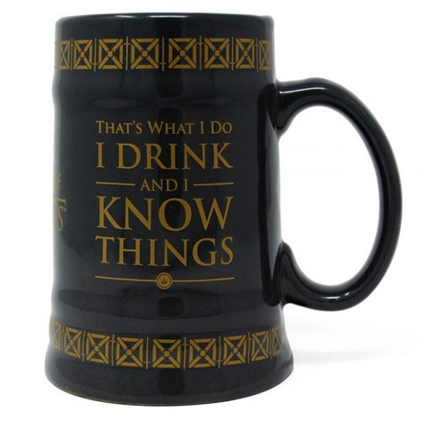 GAME OF THRONES – Le Trône de fer chope céramique Drink & Know Things