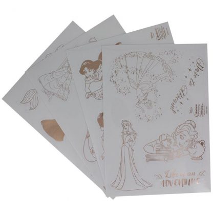 DISNEY: Disney Princesses set 19 autocollants vinyle