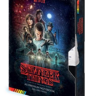 Stranger Things carnet de notes Premium A5 VHS