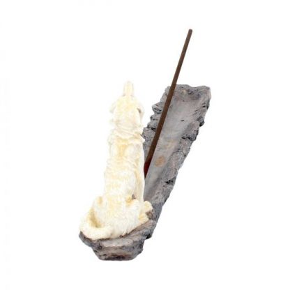 Porte encens résine loup – Image 4