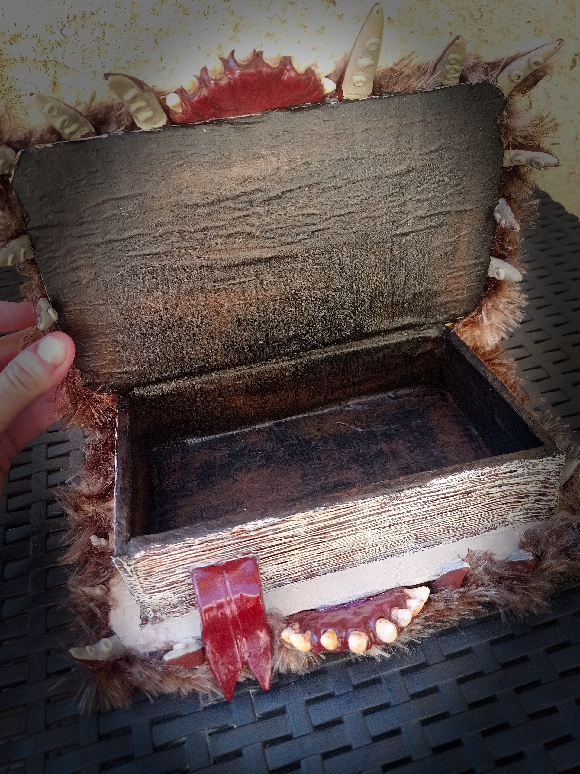 Boîte livre Le Livre des Monstres inspiration Harry Potter - Création par Fantasy Corner v.2 – Image 4