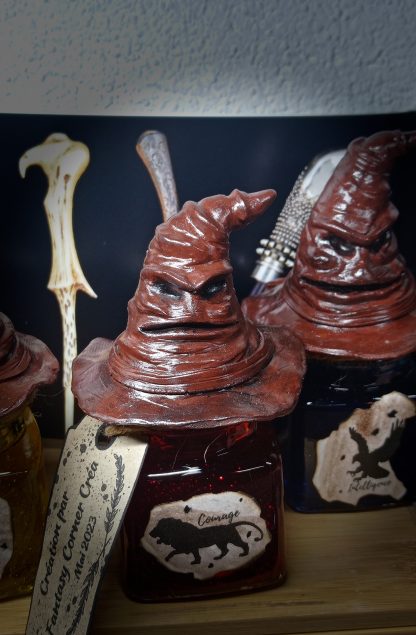 Création Potion Choixpeau Magique aux couleurs des maisons de Poudlard - Création par Fantasy Corner