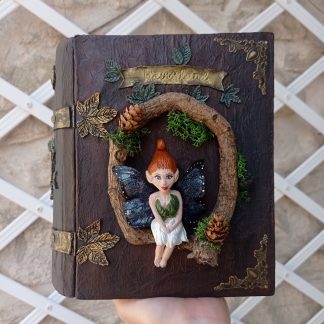 Boîte livre inspiration forêt enchantée fée / fait main