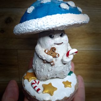 Sculpture figurine Bootygnon de Noël - fait main