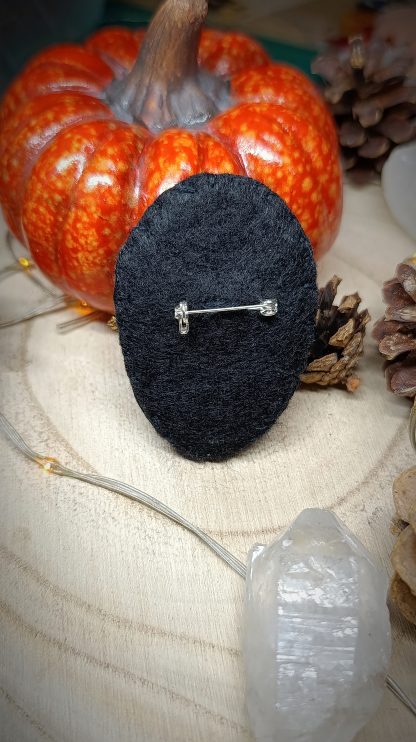 Broche broderie Champignon fantasy – Image 3