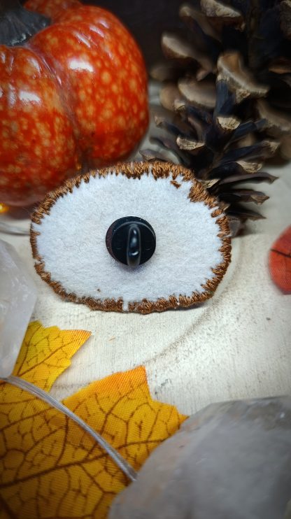 Pin's broderie citrouille – Image 3