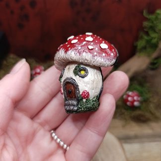 Magnet maison champignon fantasy