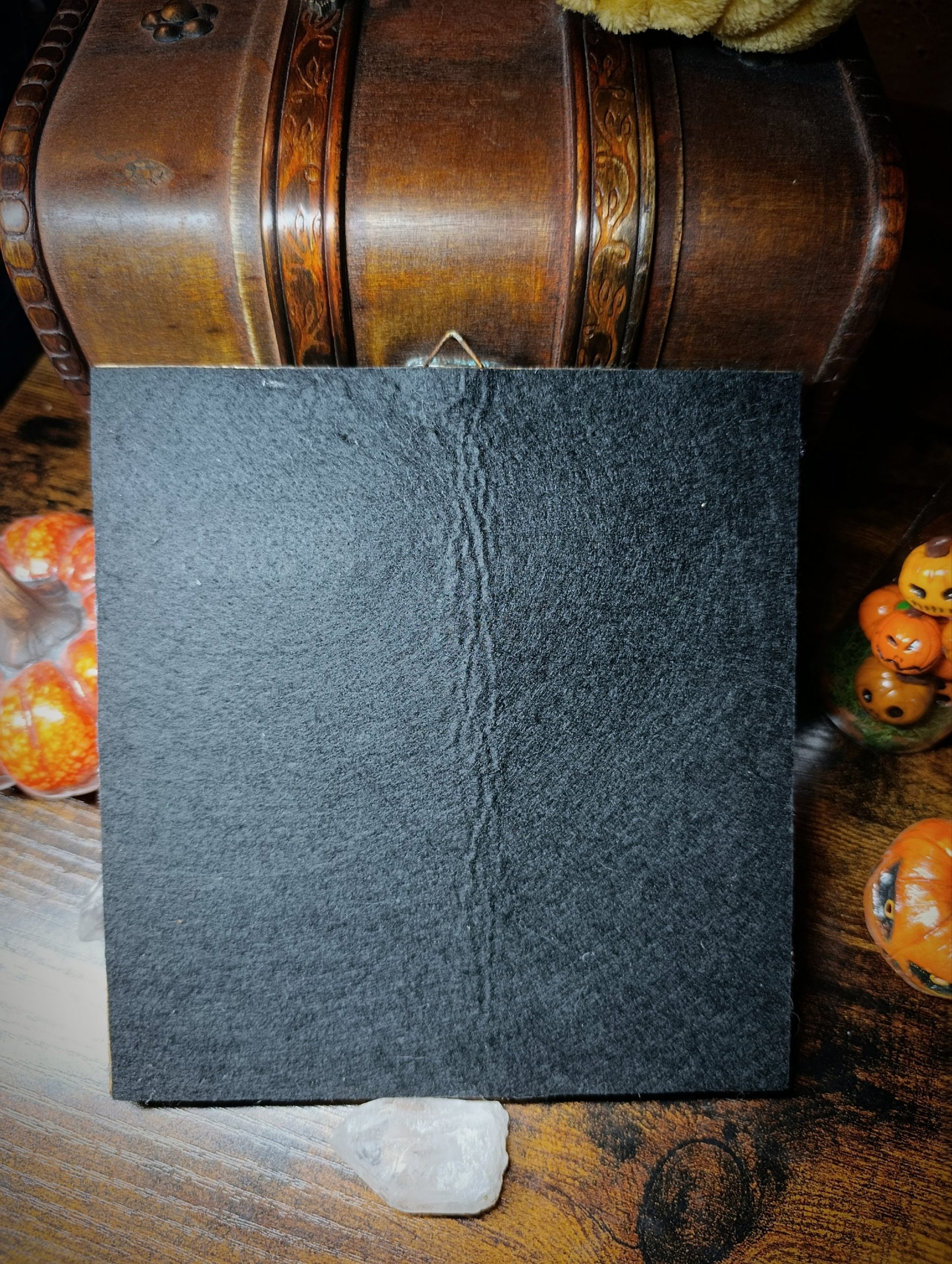 Broderie sous cadre "Les petits esprits de la citrouille" – Image 4