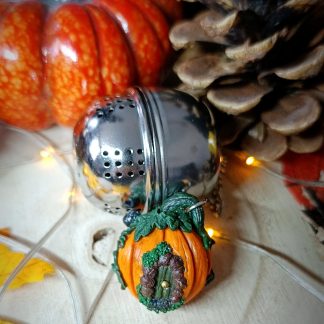 Boule à thé maison citrouille