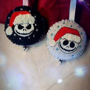 Lot 2 décorations de Noël Jack