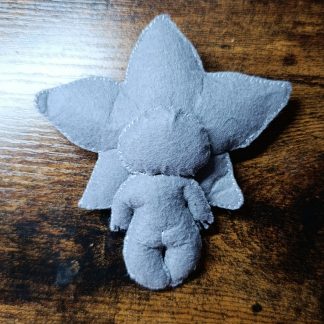 Peluche feutrine Demogorgon inspiration Stranger Things - fait main