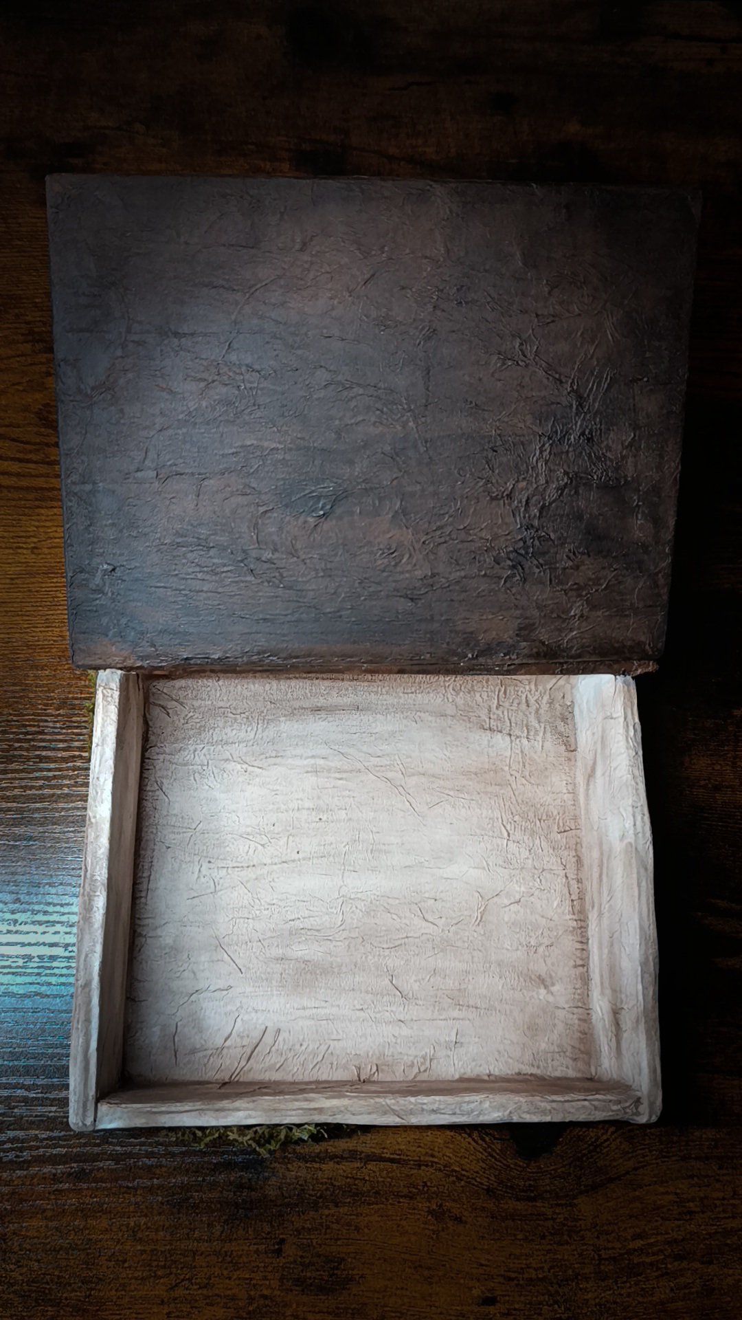 Boîte livre champignons forêt enchantée fait main – Image 5