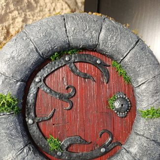 Décoration murale porte de Hobbit - fait main